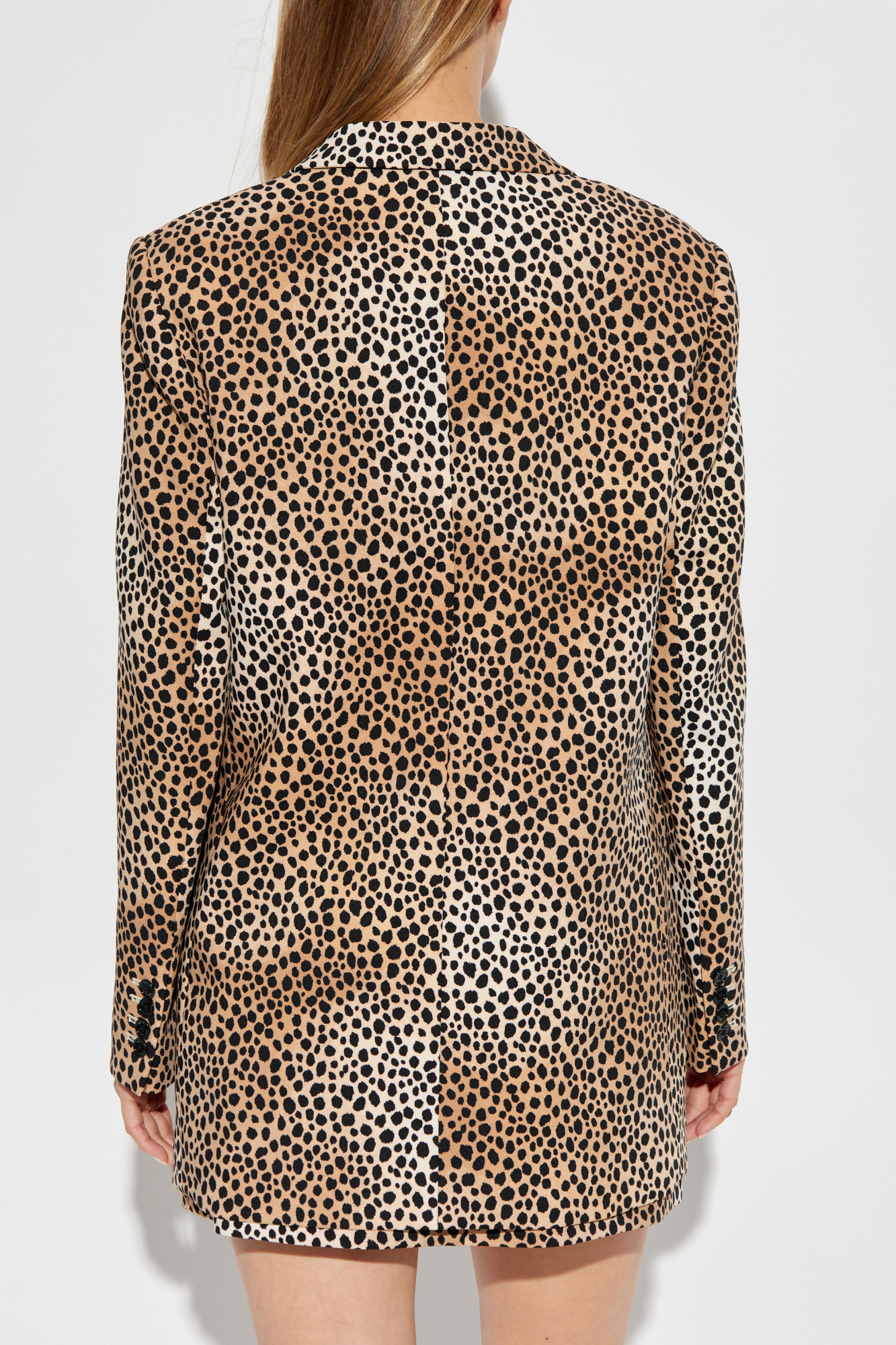 ジャケット MICHAEL KORS Women Jackets MR5100CGQ0 110 Brown Michael Michael Kors Blazer with animal print | Women's